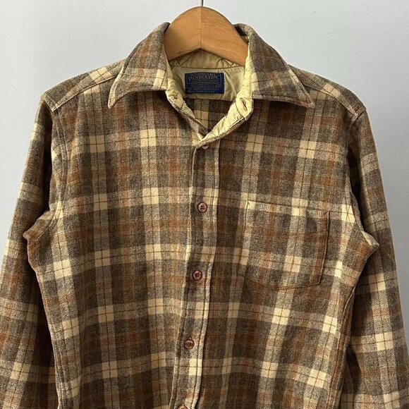 Tops - Classic Brown Plaid Flannel Unisex Shirt